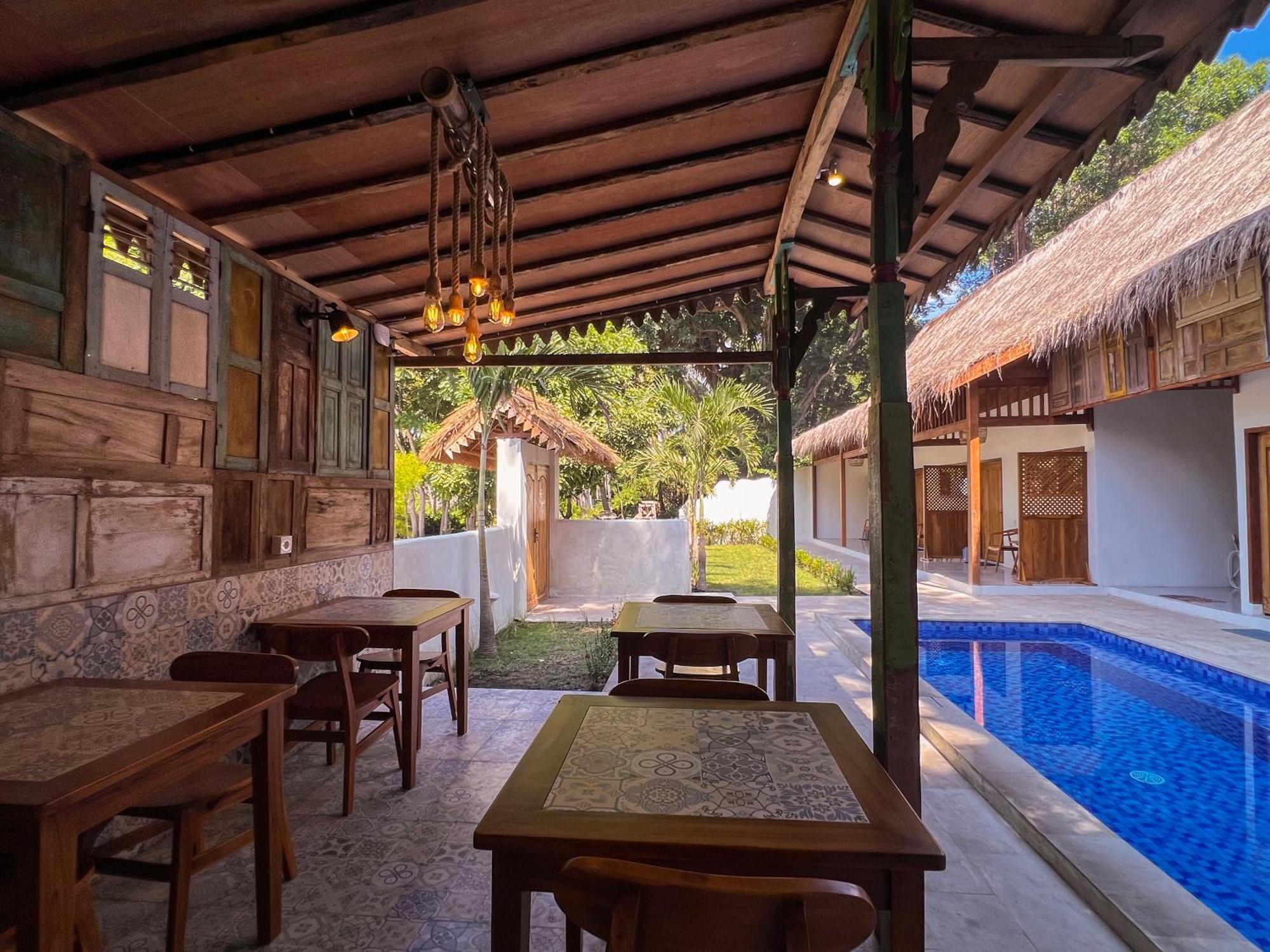 Bae Gili Inn Гили-Эйр Экстерьер фото